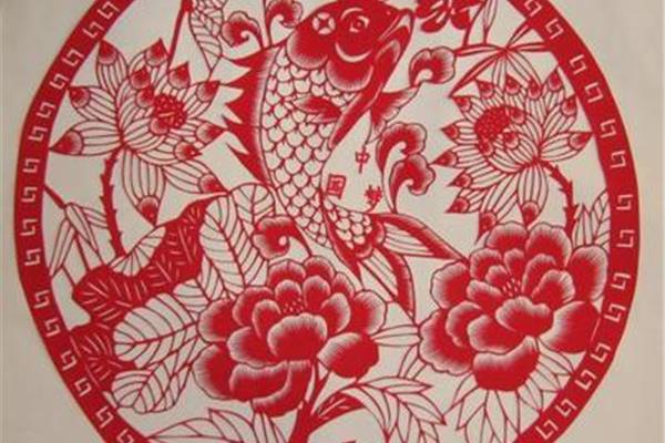 春节剪纸作品