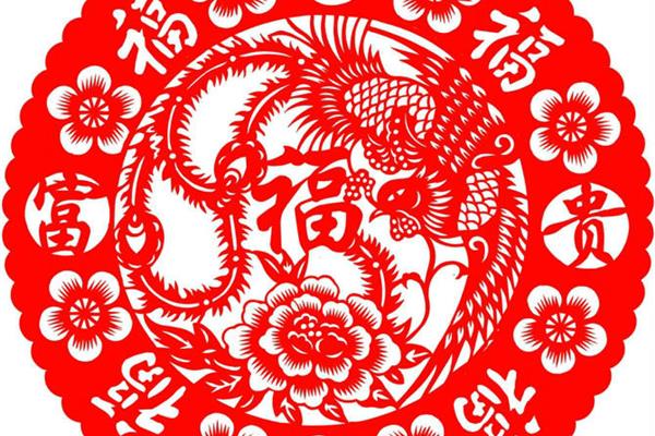 春节剪纸作品