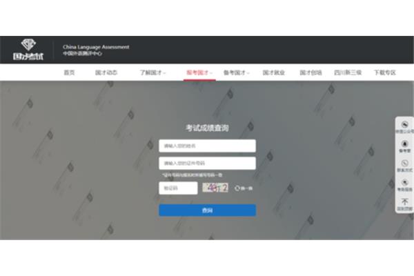 国才考试成绩查询