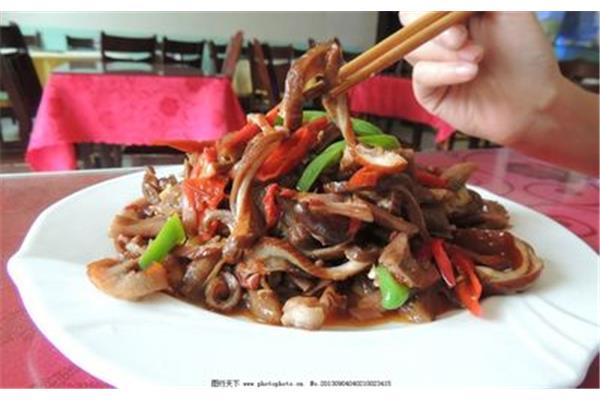 猪肚炒什么好吃