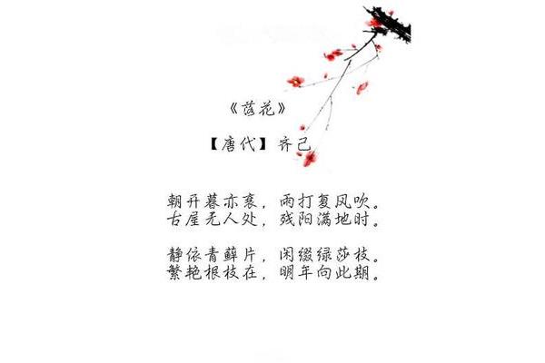 关于静的诗句