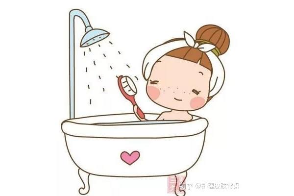 洗澡的正确方法