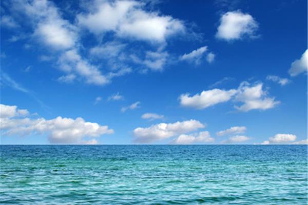 蓝色的大海