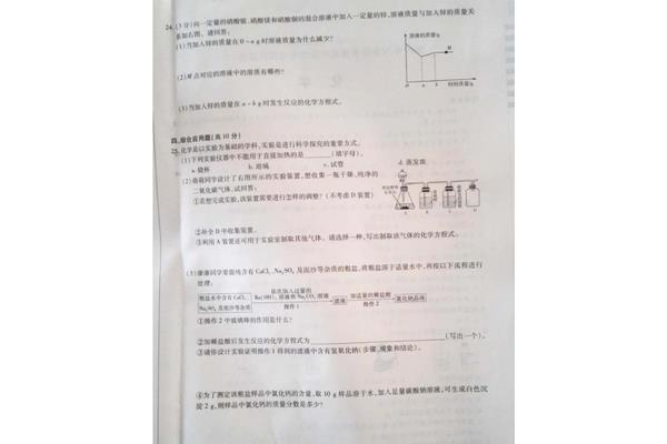高中化学试卷