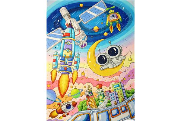 儿童科技画