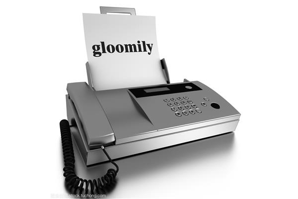 gloomily