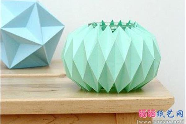 手工折纸灯笼