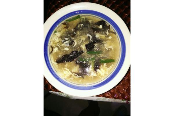 木耳鸡蛋汤