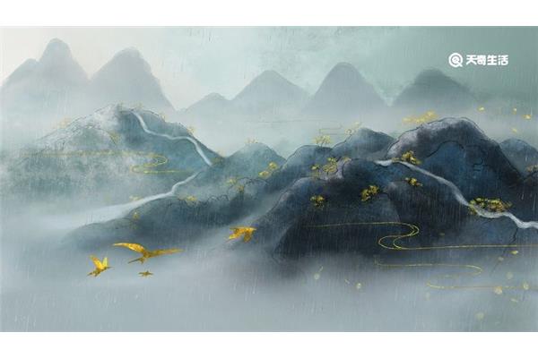 形容山的诗句