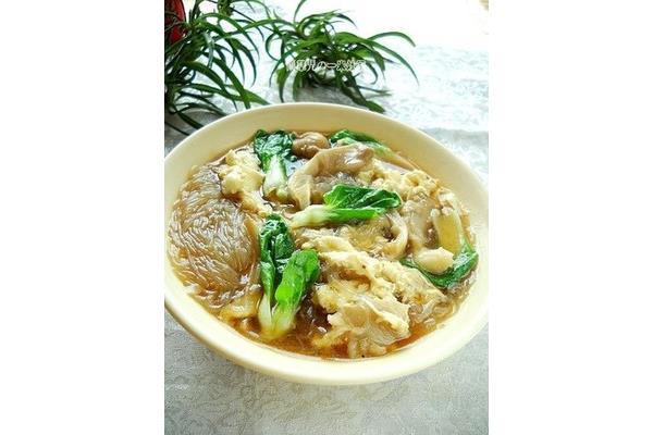 鸡蛋粉丝汤