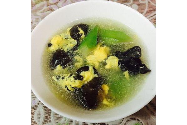 木耳鸡蛋汤