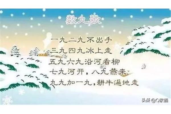 与冬天有关的诗句