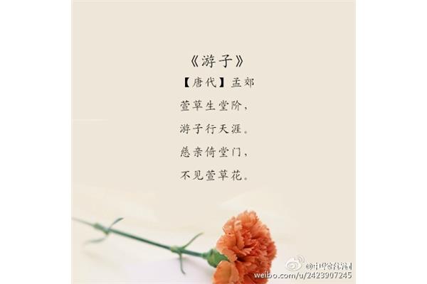 母亲的诗歌
