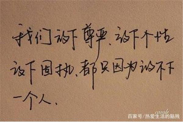 习惯没有你的日子