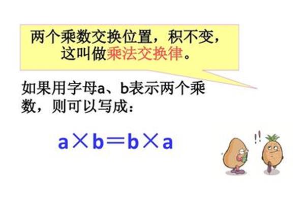乘法的结合律