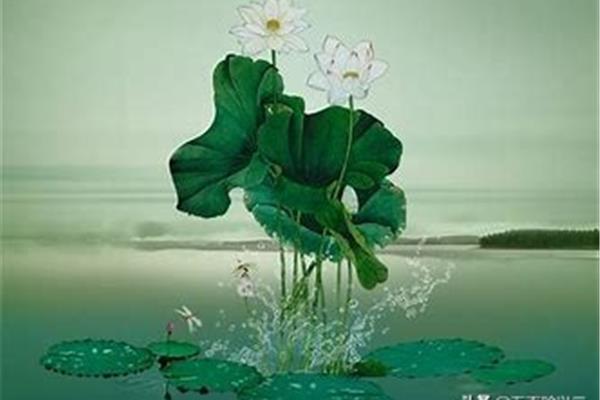 形容荷花的词语