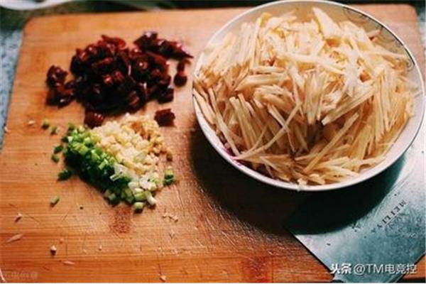 我学会了炒土豆丝