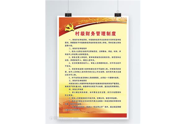 村级财务管理