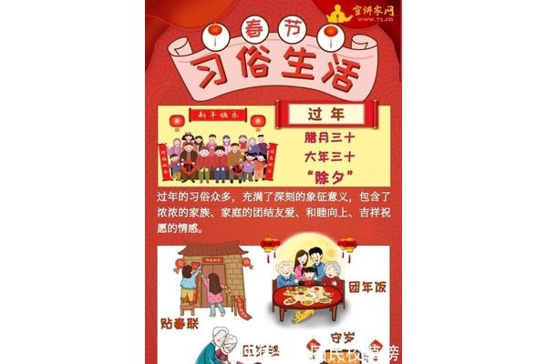 关于过年的习俗