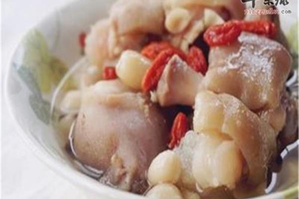 猪脚炖什么下奶