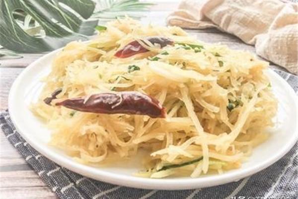我学会了炒土豆丝