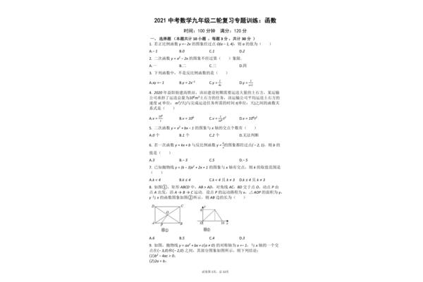 中考数学专题复习