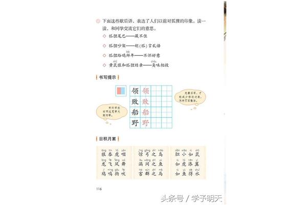 谚语二年级