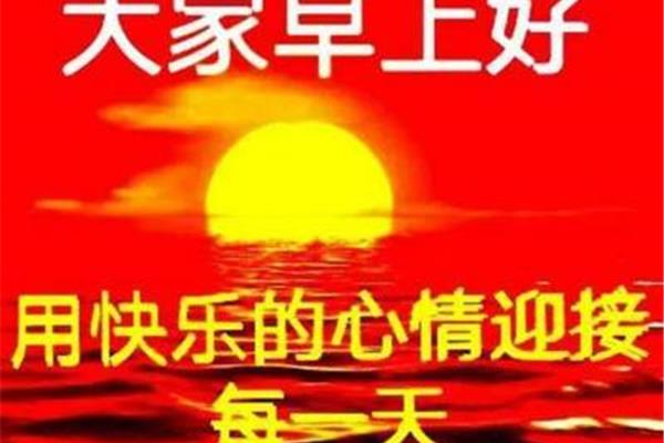 大家早上好