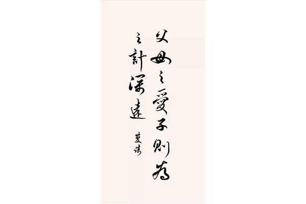 为之计深远