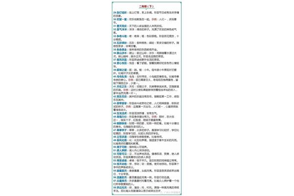 成语积累及解释