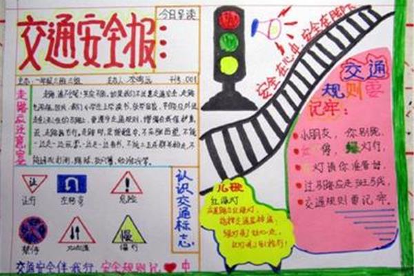 交通规则手抄报