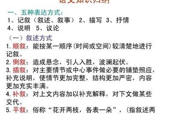 补叙的作用