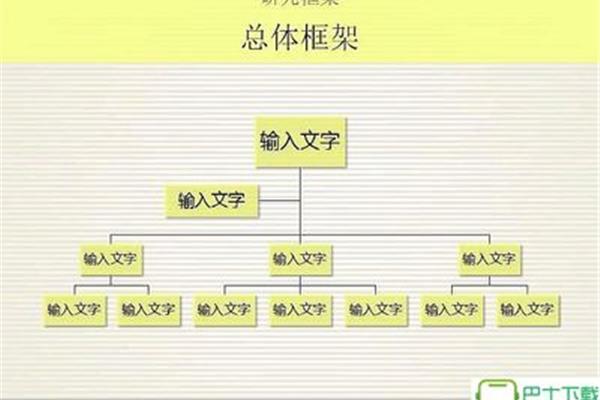 框架图模板