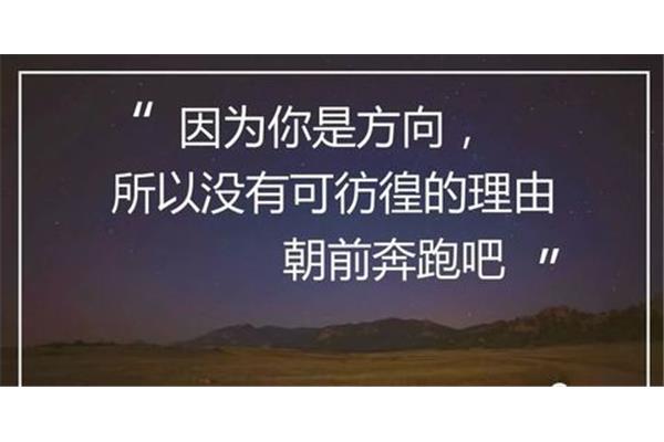 奋斗的理由