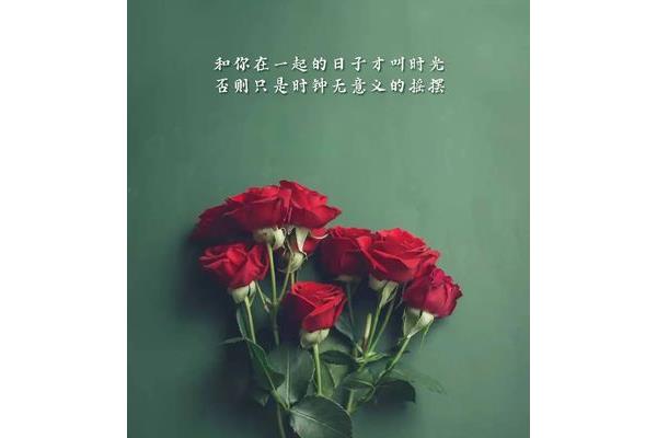 浪漫的句子