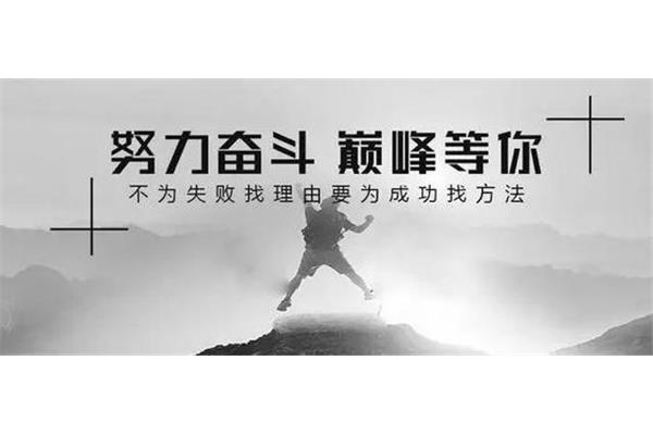 奋斗的理由