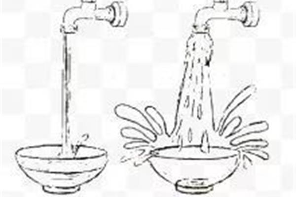 节约用水简笔画