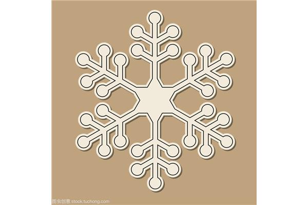 雪花剪纸简单