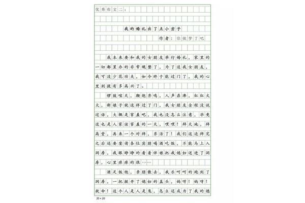 两百字的作文