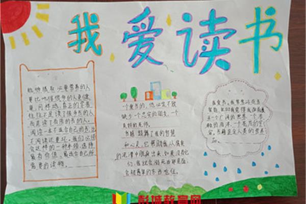 书籍手抄报内容