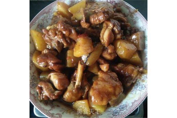 炖鸡腿的做法