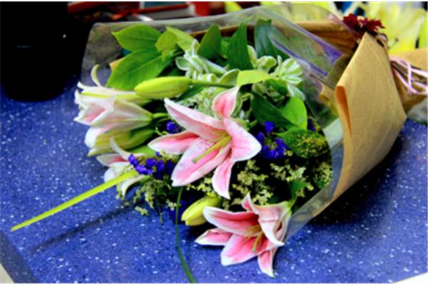 送给老师的花