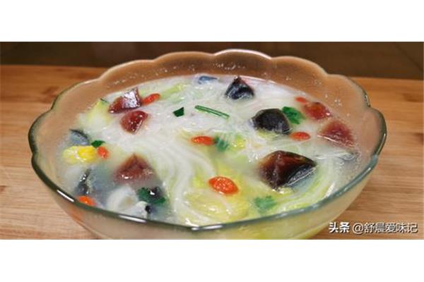 皮蛋汤的做法