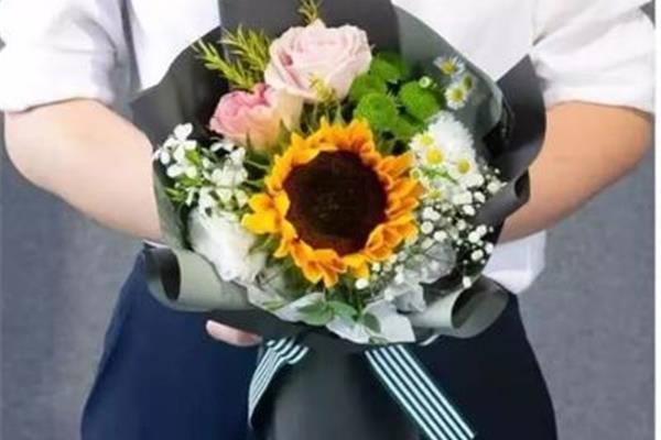 送给老师的花