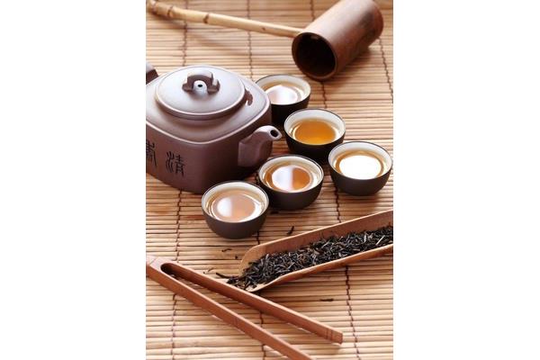 喝茶的句子