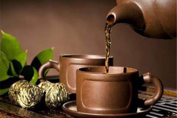 喝茶的句子