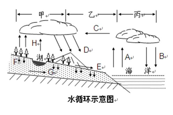 水循环的类型