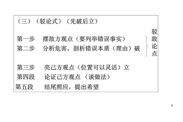 论文的基本结构