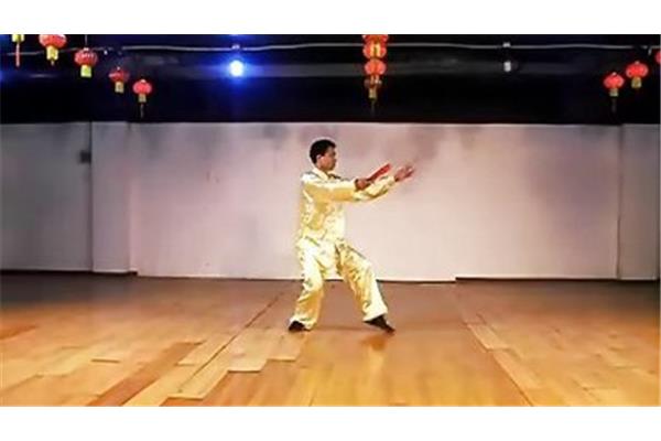 中国功夫太极扇