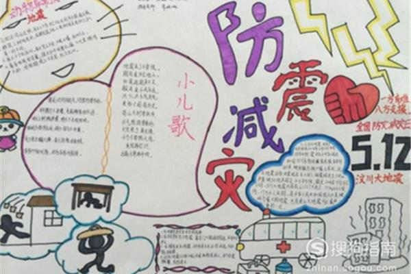 地震手抄报内容